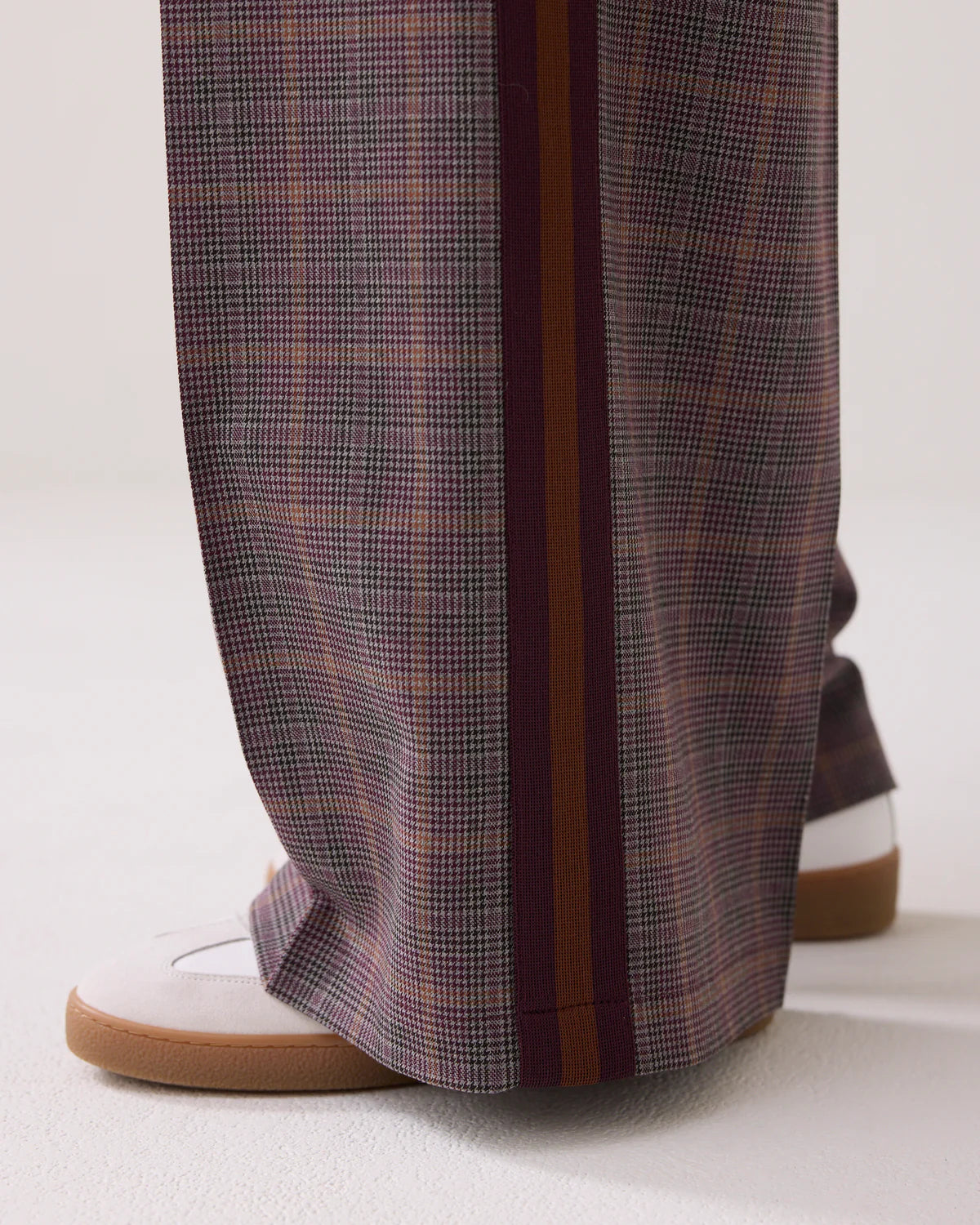 SUMMUM TROUSERS CHECK MULTI COLOURE