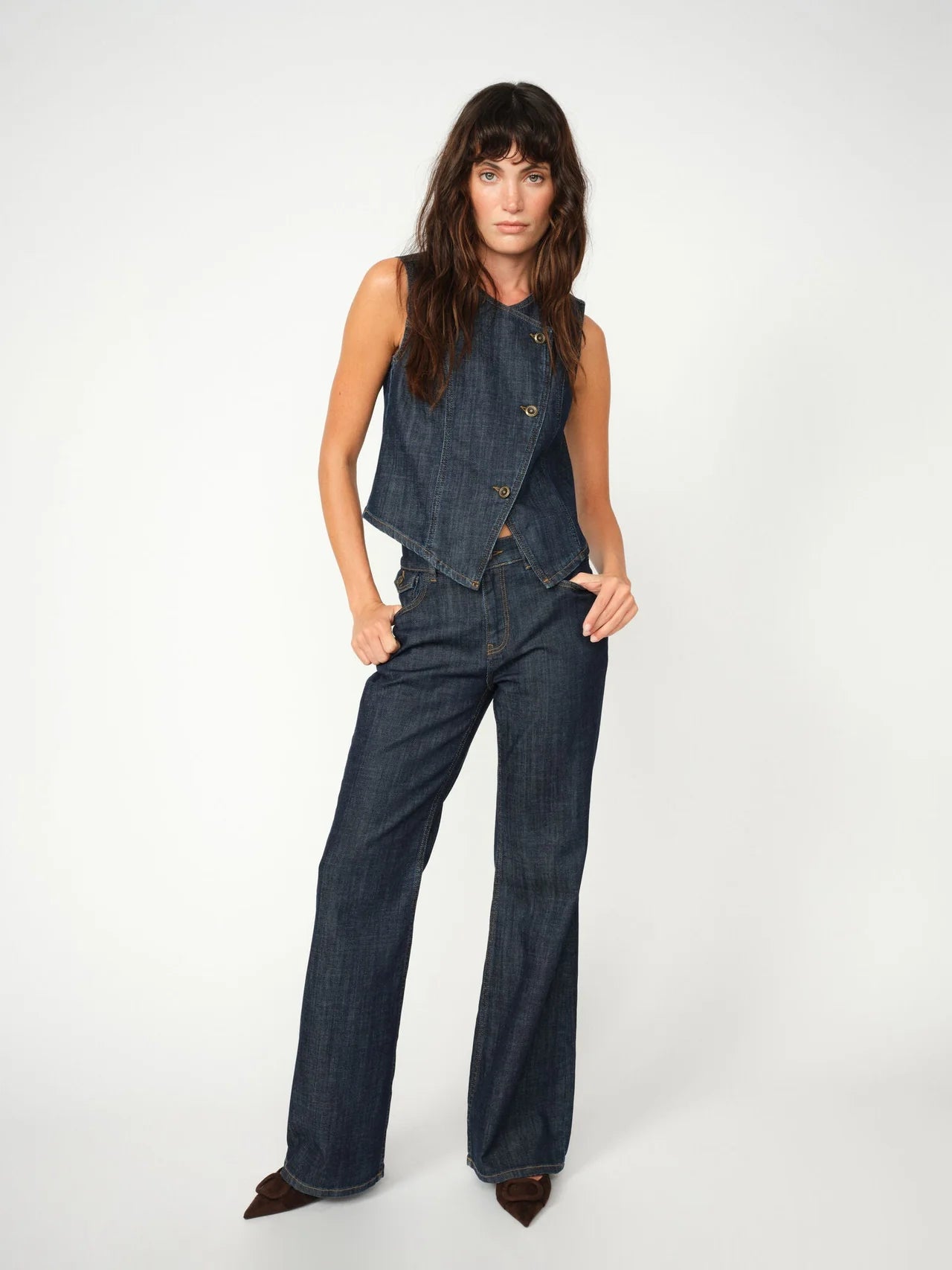 MOS MOSH NIPPON JEANS DARK BLUE