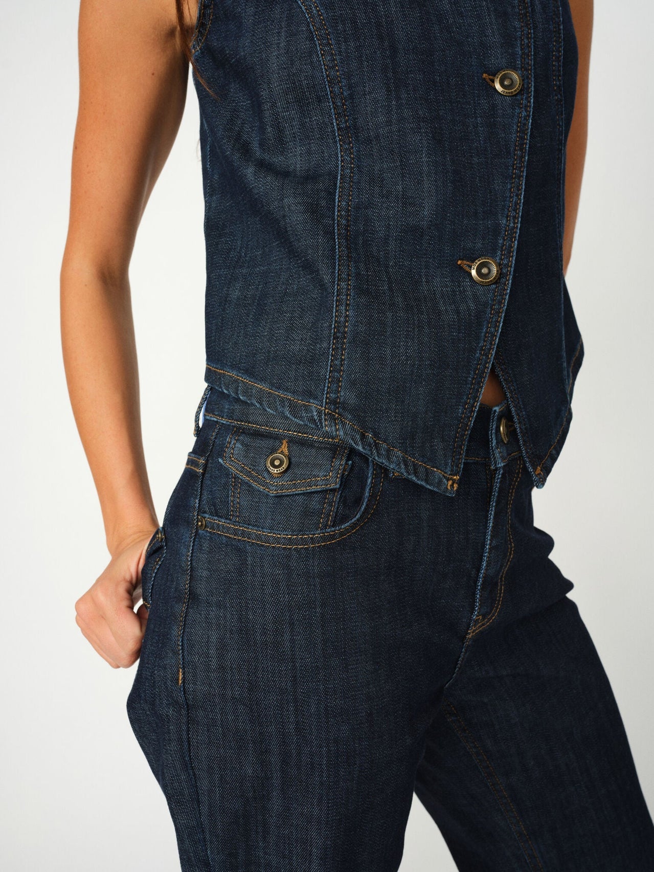 MOS MOSH NIPPON JEANS DARK BLUE