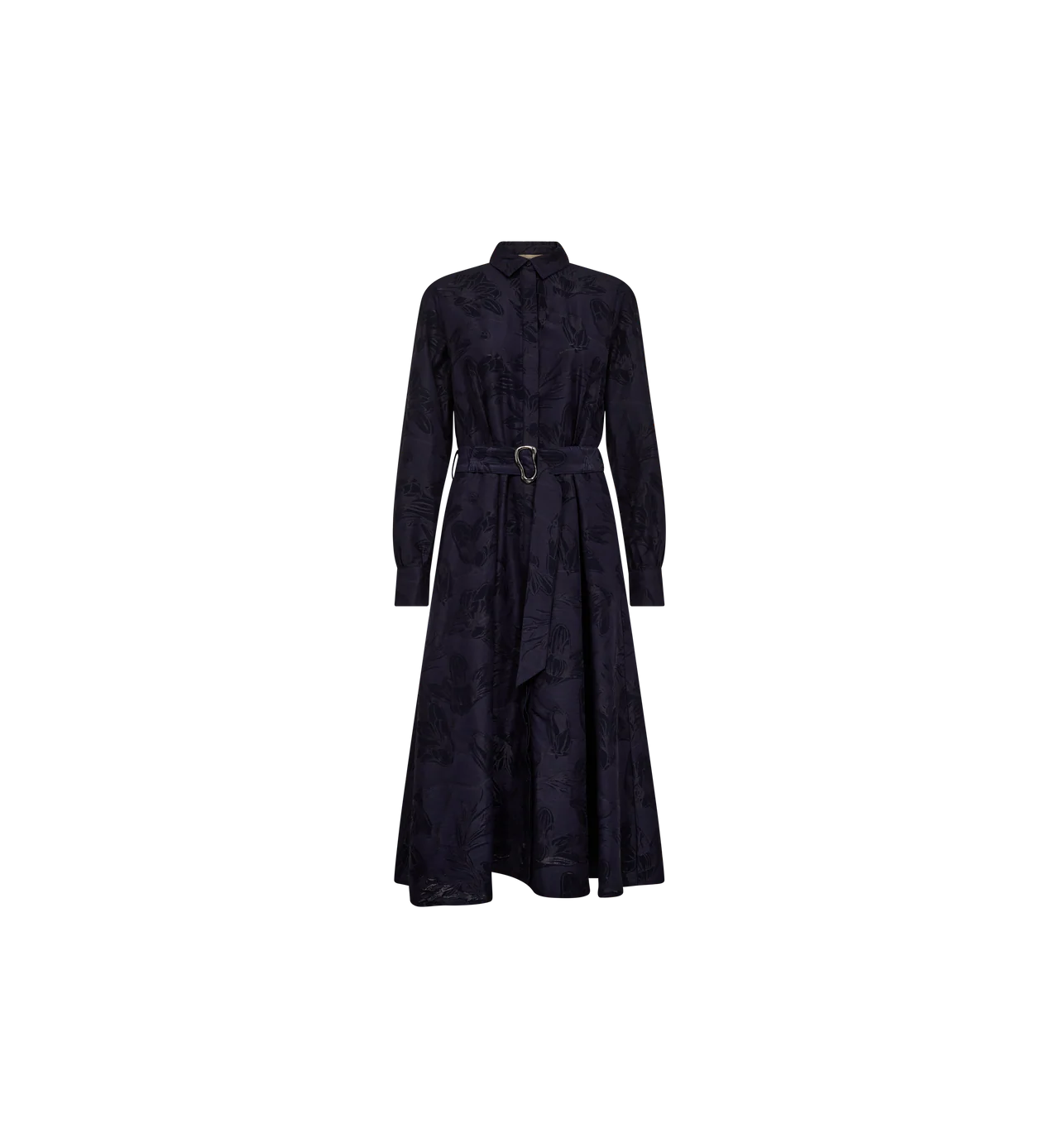 MMBEY TUL DRESS MARITIME BLUE