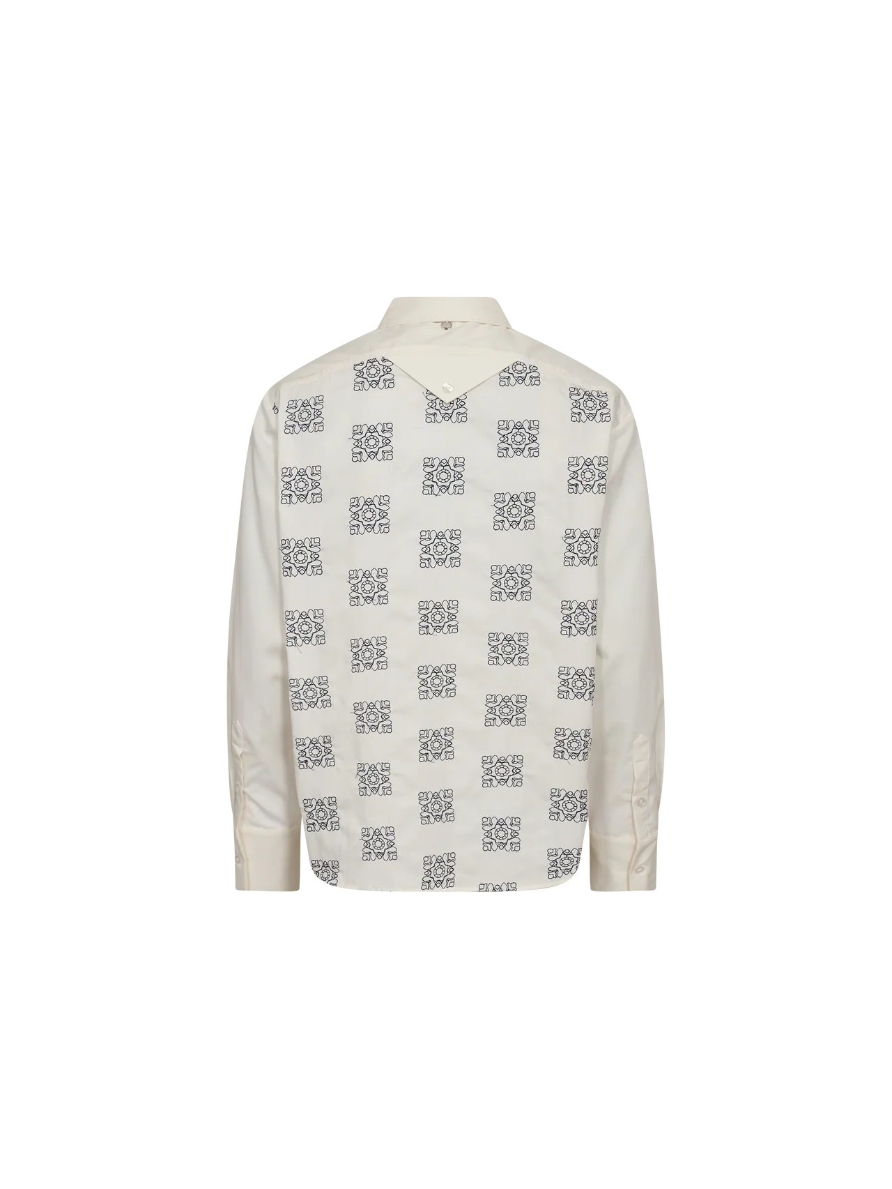 MOS MOSH WEINA GEO SHIRT ECRU