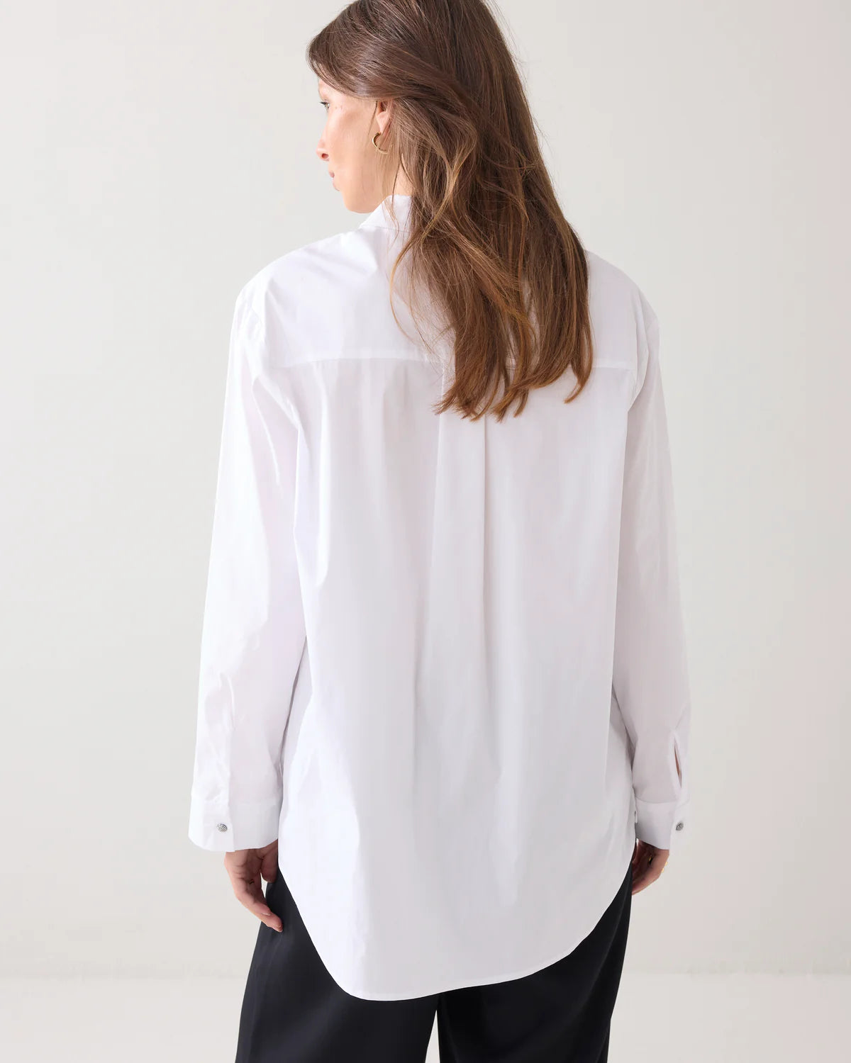 SUMMUM BLOUSE PARTY POPLIN WHITE