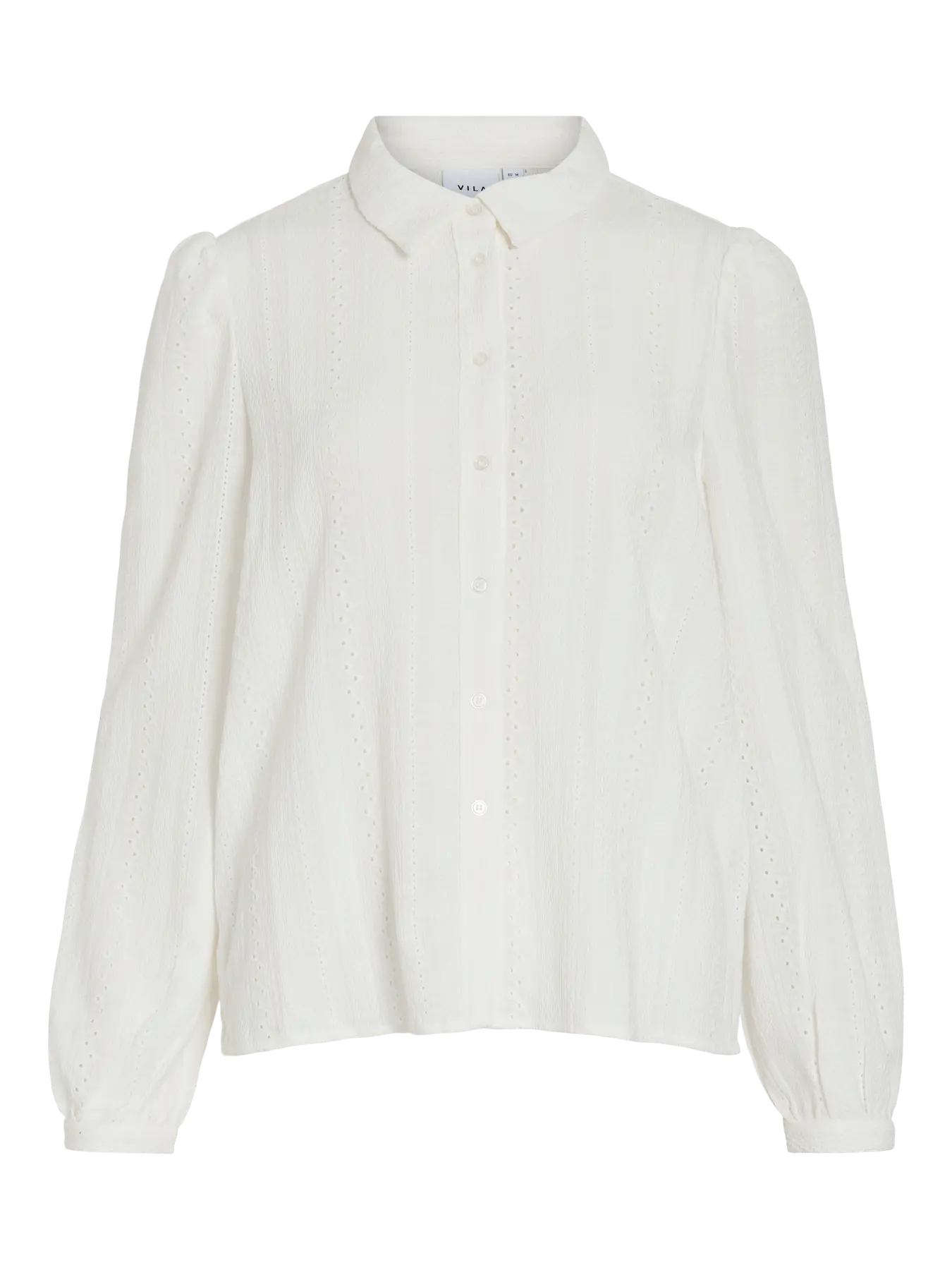 VILA VIZANIA L/S SHIRT CLOUD DANCER