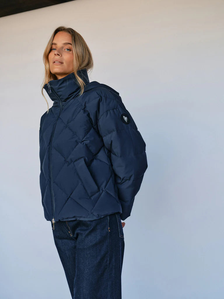 MOS MOSH AHIA DOWN JACKET NAVY