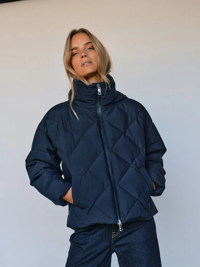 MOS MOSH AHIA DOWN JACKET NAVY