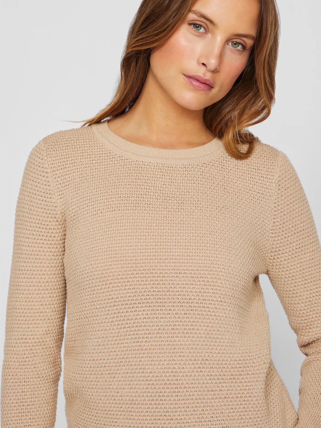 VILA VIDALO O-NECK KNIT NORMAD