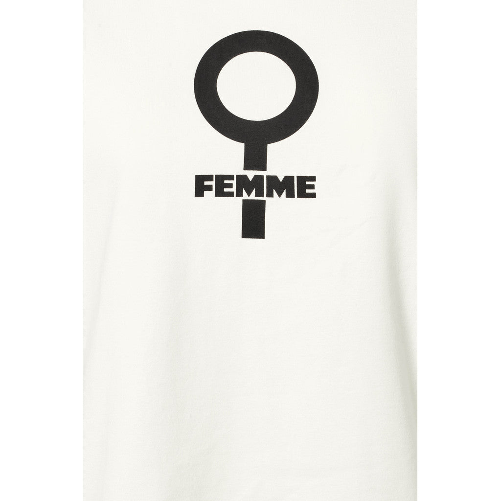 RDF ALVINAFEMME T-SHIRT OFF WHITE
