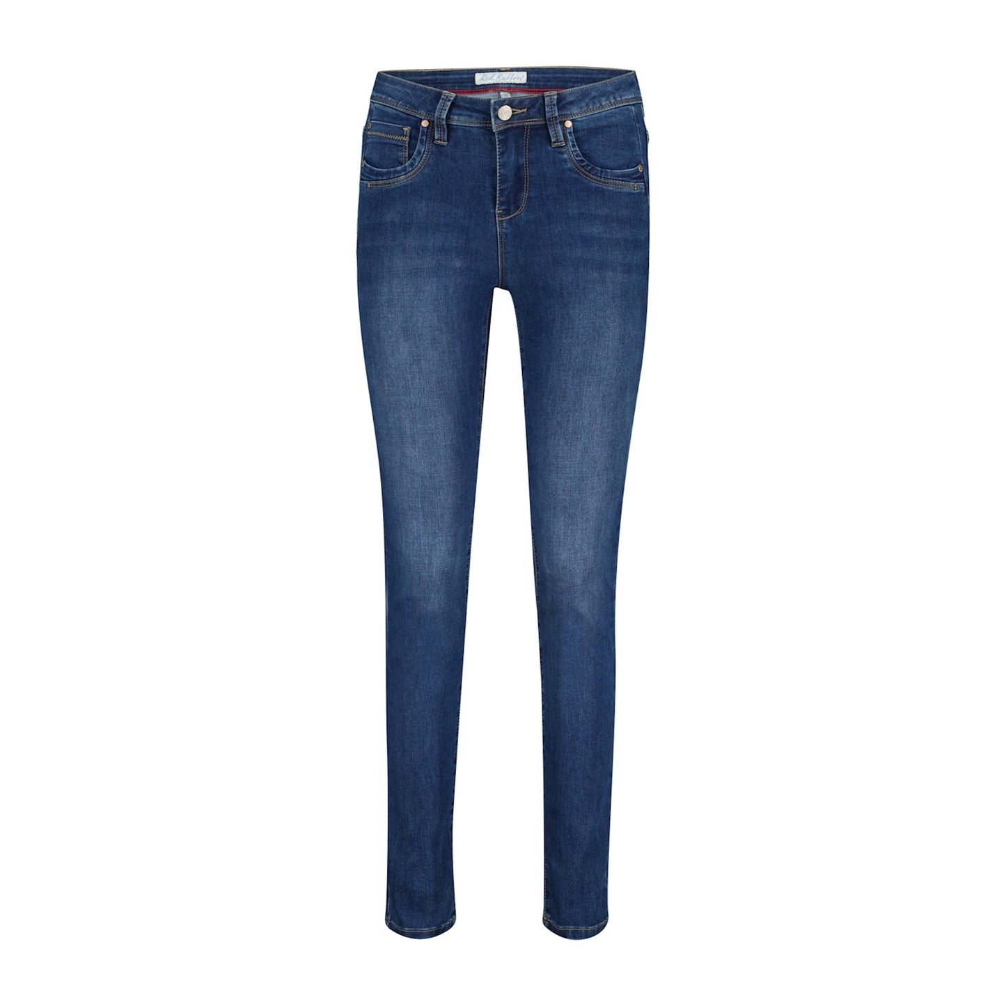 Red Button Jimmy Jeans Midstone