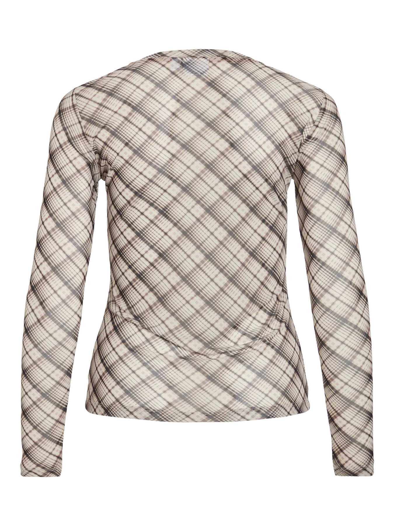 VILA VIVOLETTIS O-NECK MESH BIRCH