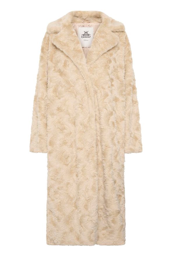 KBBOLINDA FUR COAT EGRET