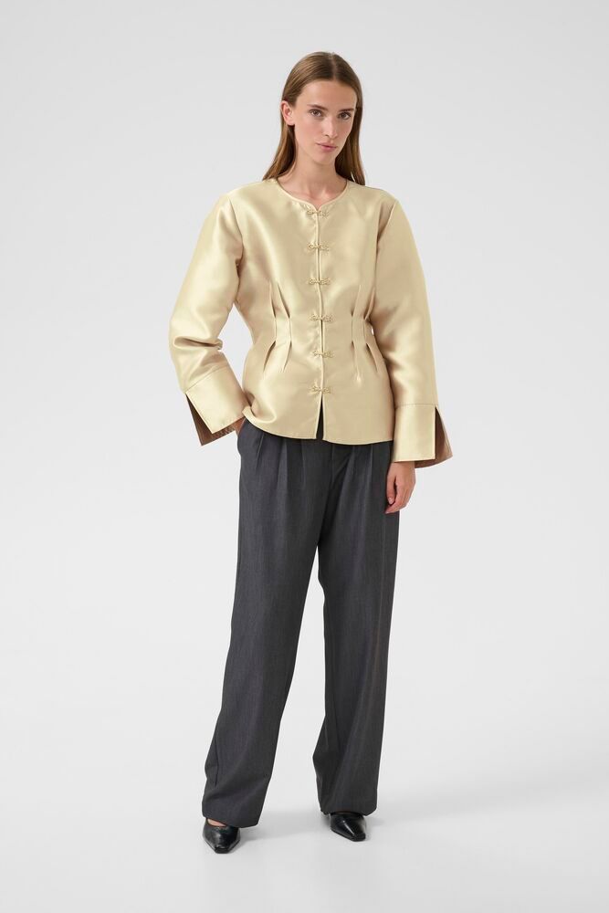 KBS CAMPBELL SHIRT OATMEAL