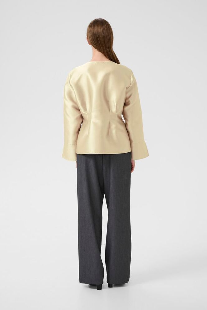 KBS CAMPBELL SHIRT OATMEAL
