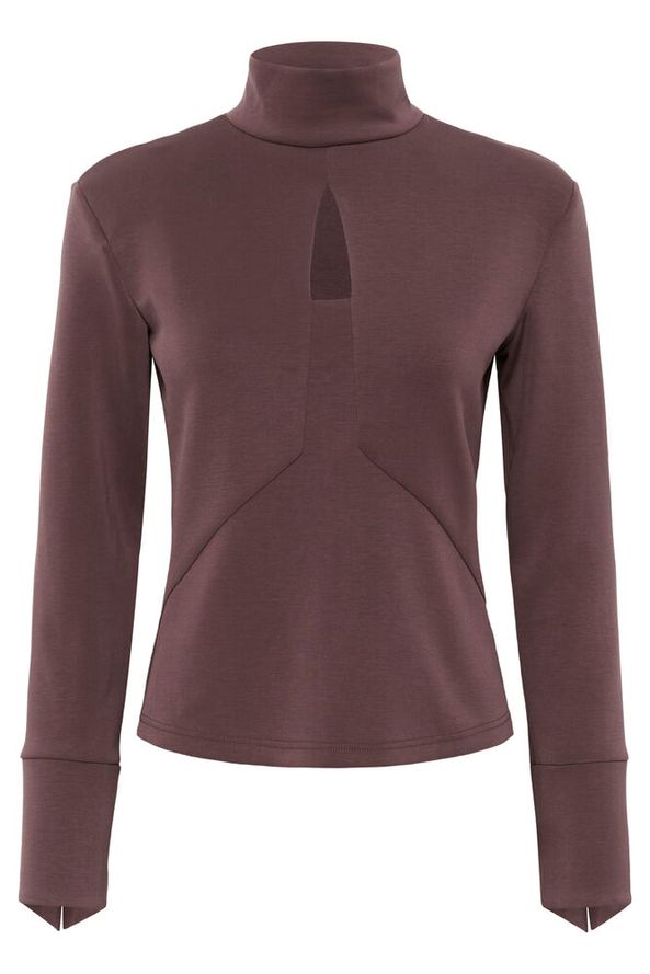 KBBRITTANY TURTLENECK HUKLEBERRY