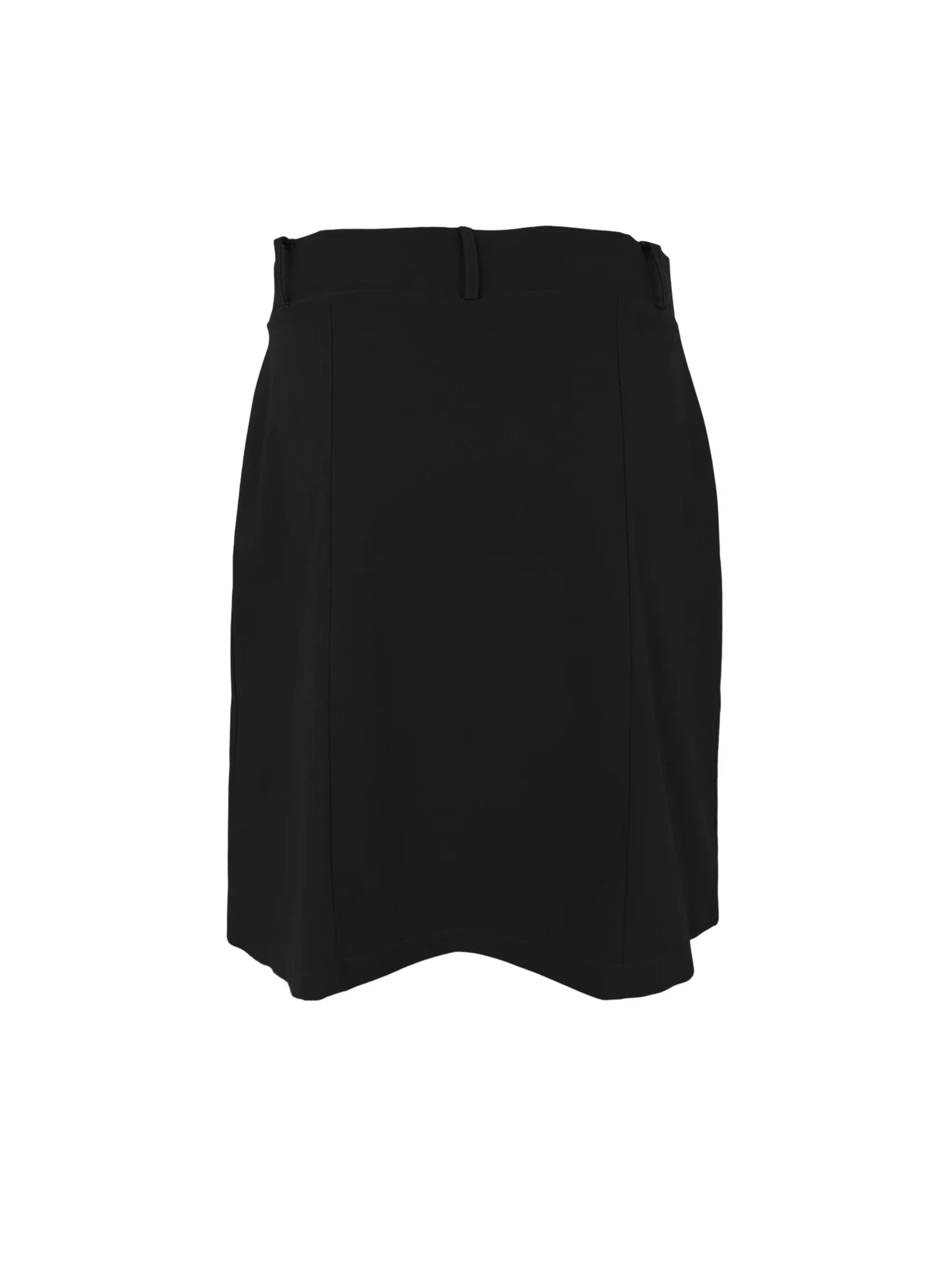 BC DAVINA SHORT WRAP SKIRT BLACK
