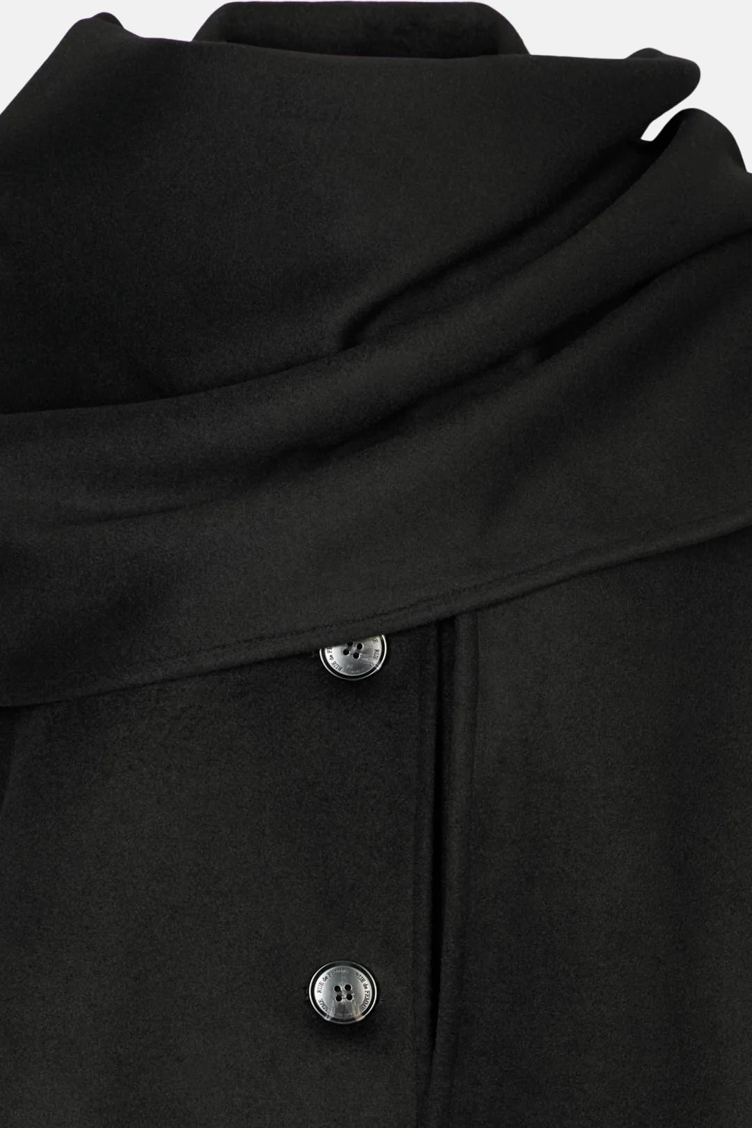 RDFLIVA COAT BLACK