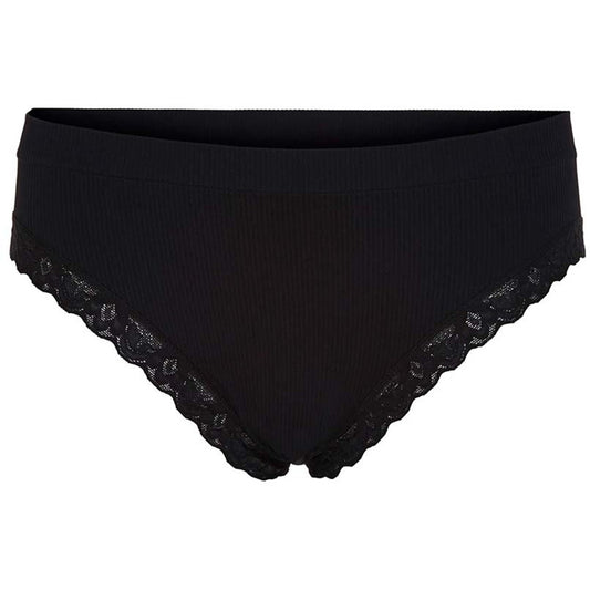 T&S FELINE RIB PANTIES NERO