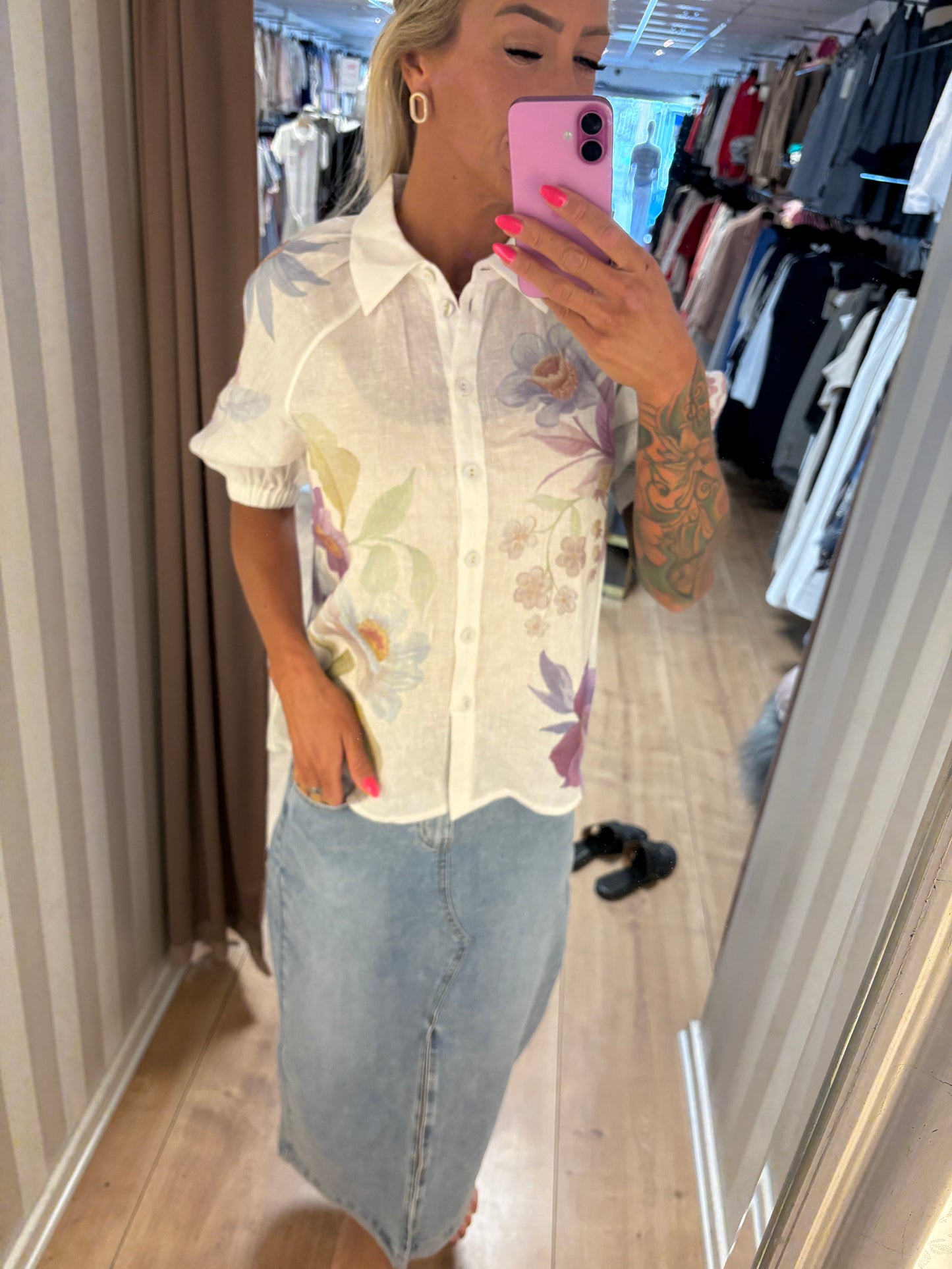 DEA KUDIBAL ELA SHIRT DAHLIA