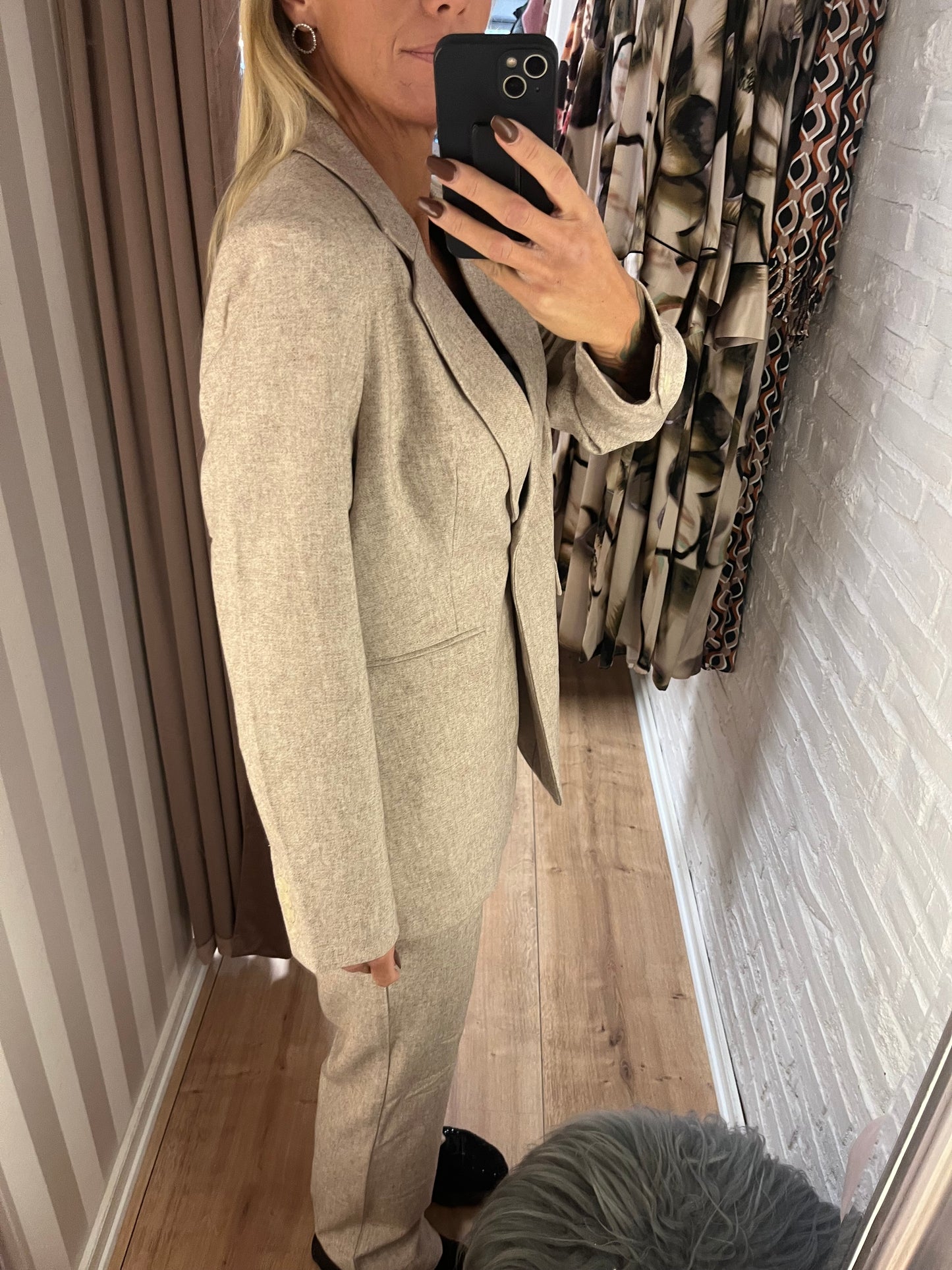 SIX AMES HEAVEN BLAZER BEIGE