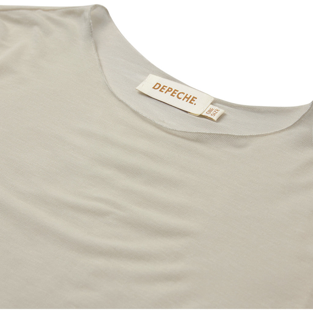 DEPECHE DREWDE CASHMERE O-NECKOFF W