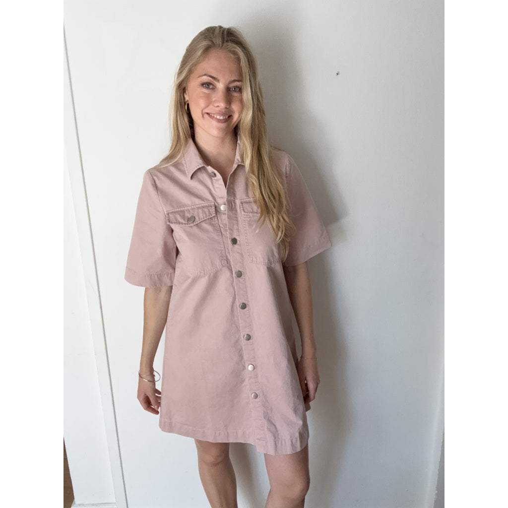CONTINUE CARRIE DRESS ROSE