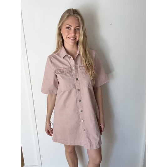 CONTINUE CARRIE DRESS ROSE