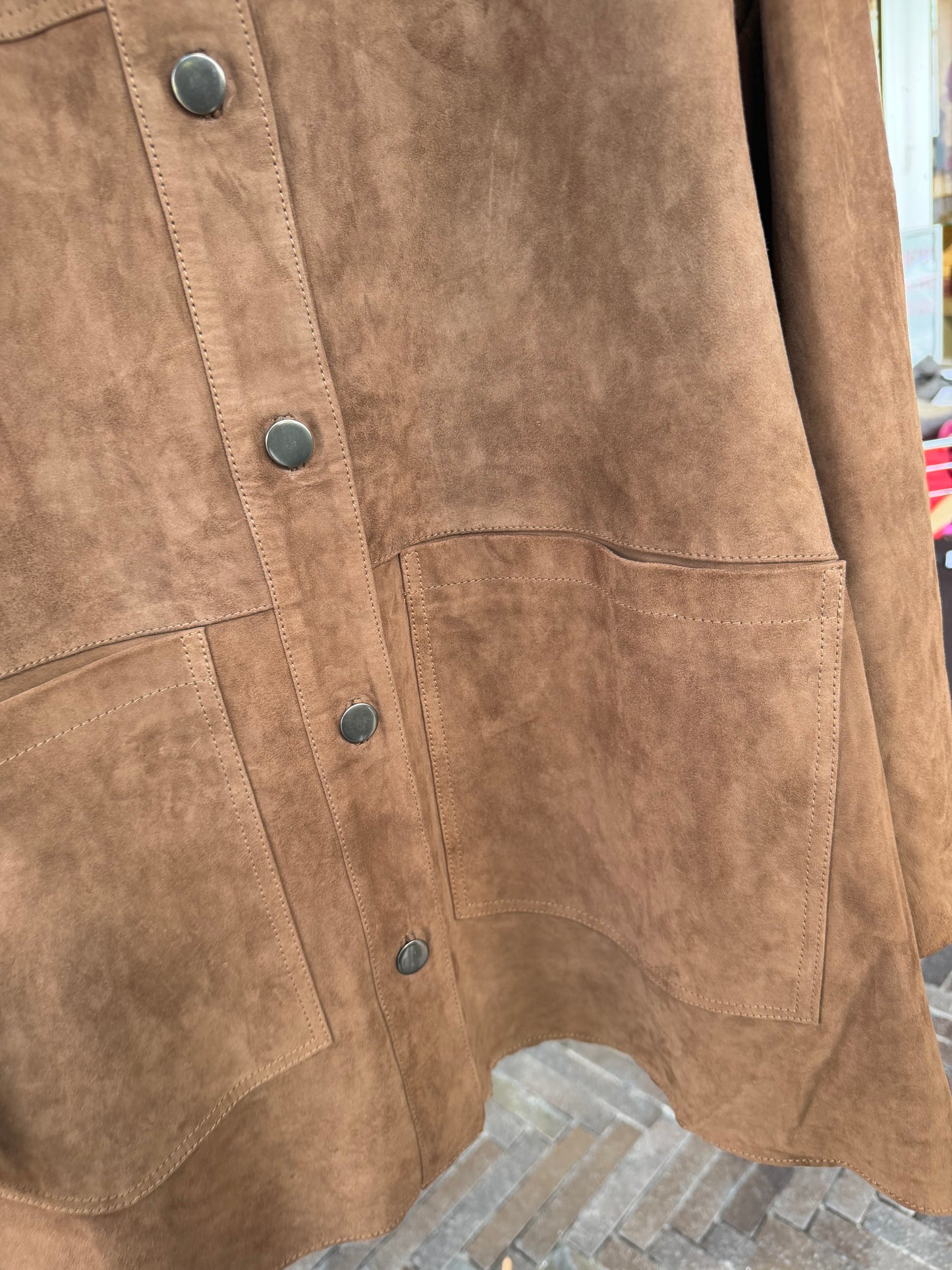 DEPECHE TONJADEP SUEDE OVERSIZE WOO