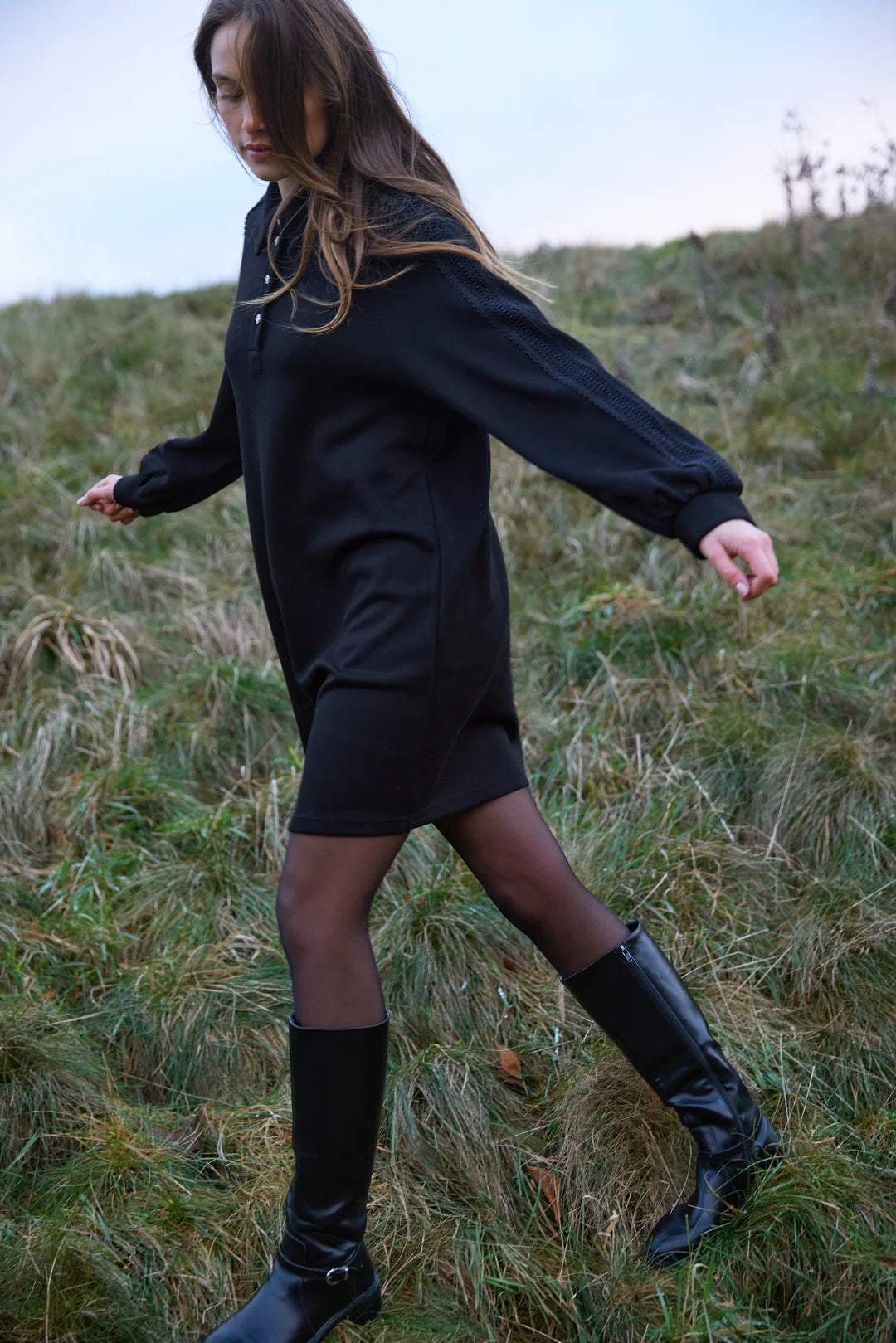 RDFAXELIA DRESS BLACK