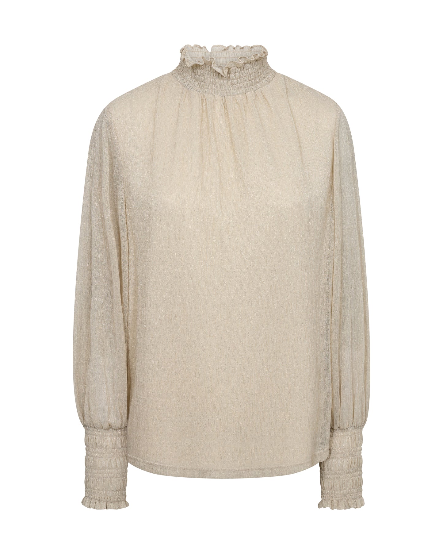 MM NAOMI XIMENA GLAM LS BLOUSE SUMMER SAND