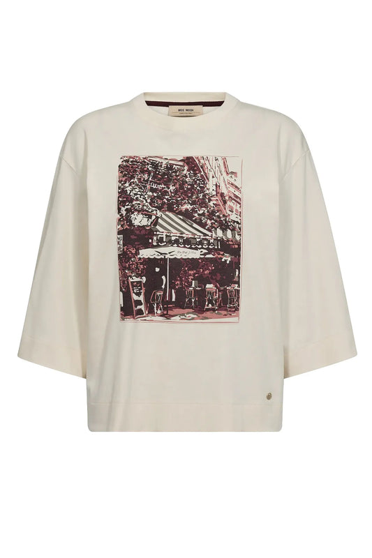 MOS MOSH SALMO 3/4 SLEEVE TEE FUDGE