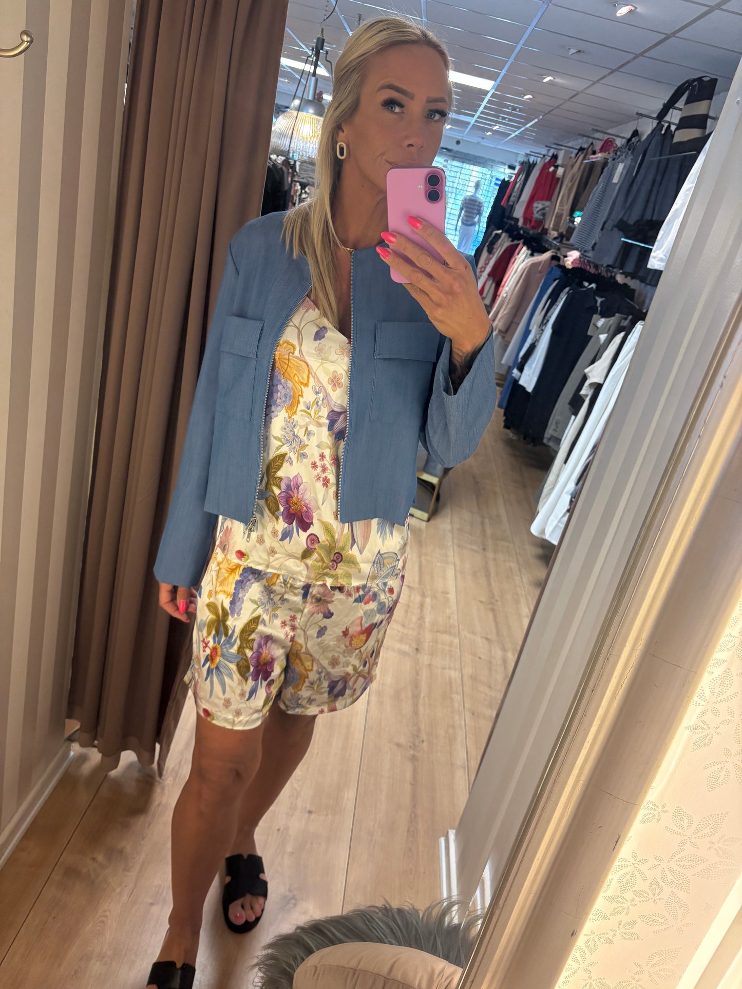 DEA KUDIBAL OCTAVIE TEE FLOWERTRE