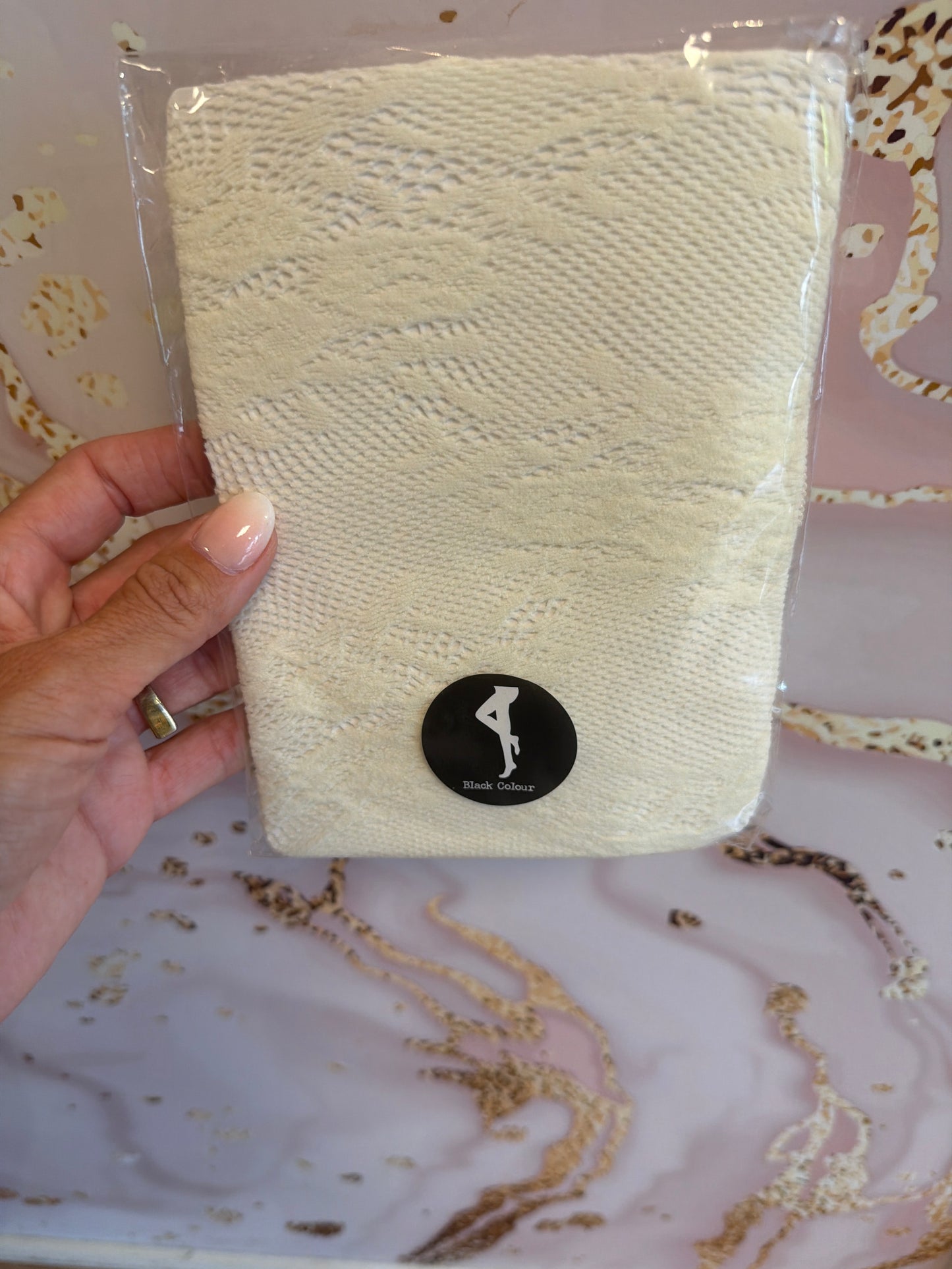 BC SAFIRA LACE TIGHTS OFF WHITE