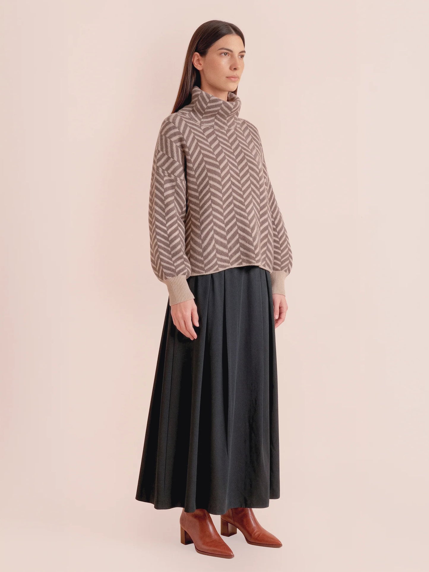 GOSSIA ZELINAGO ATALIE SKIRT BLACK