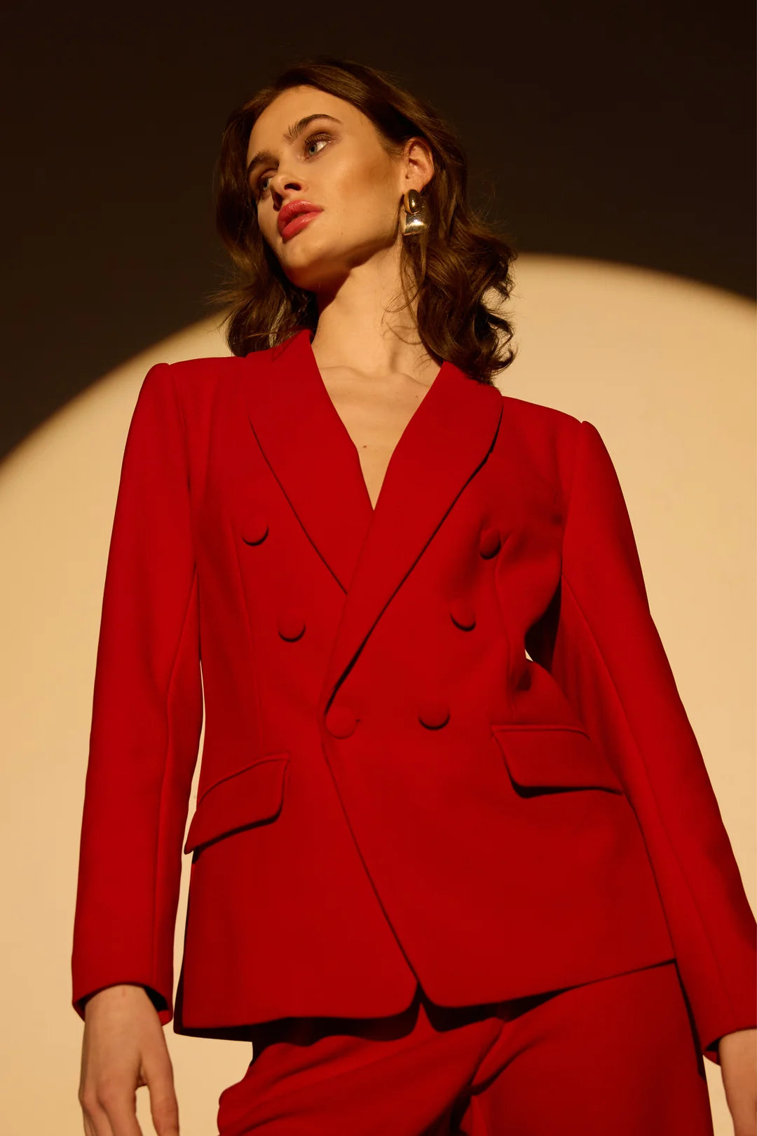 RDFCOMFYELOISE BLAZER DEEP RED