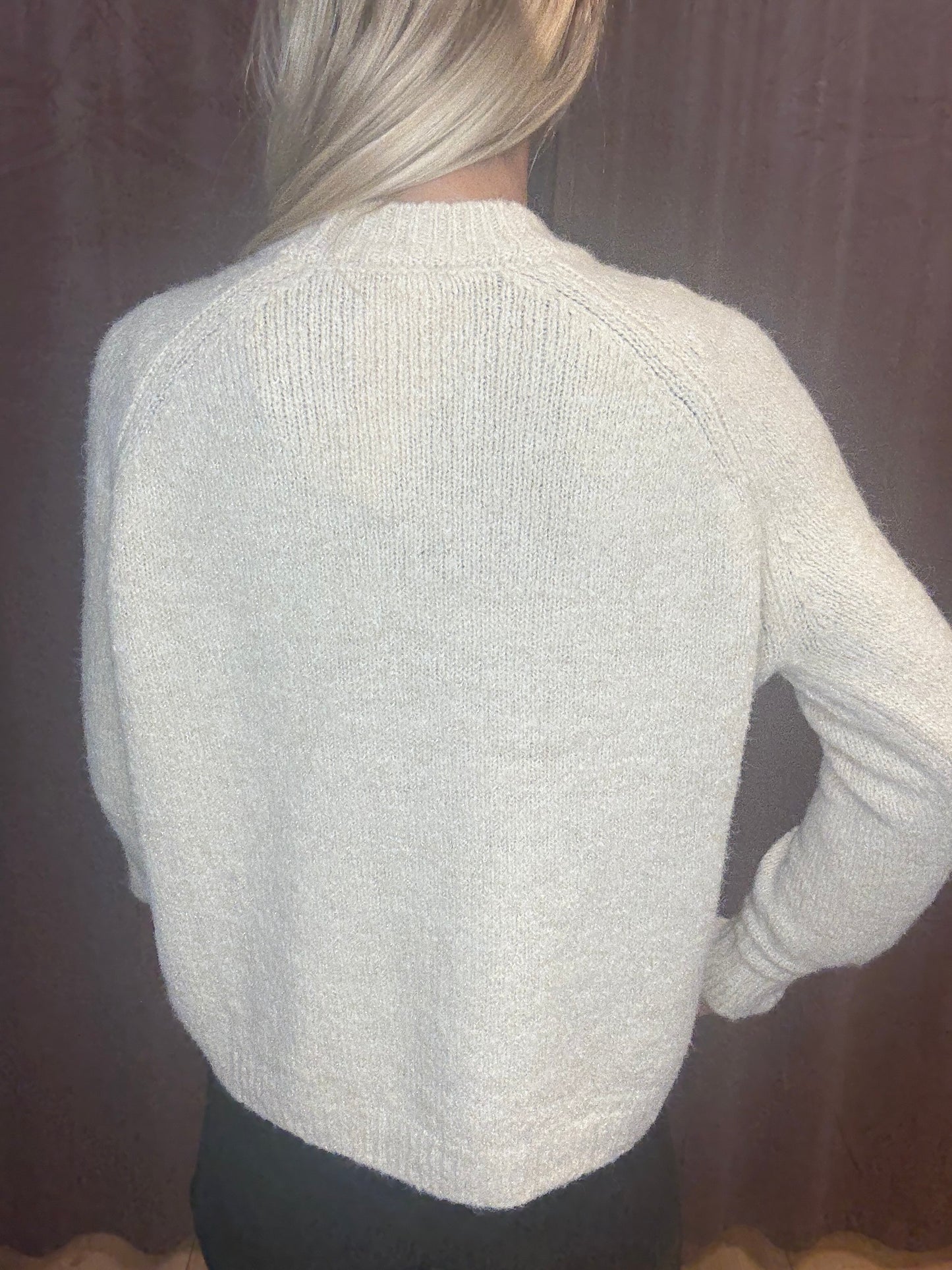 SUMMUM CARDIGAN COZY MELANGE LUREX