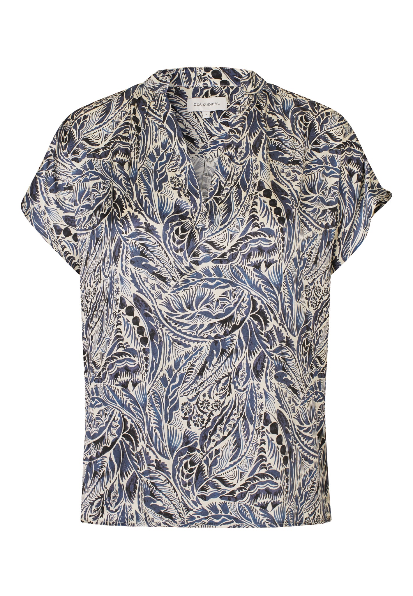 DEA KUDIBAL MELITA BLOUSE WITH STAND COLLAR