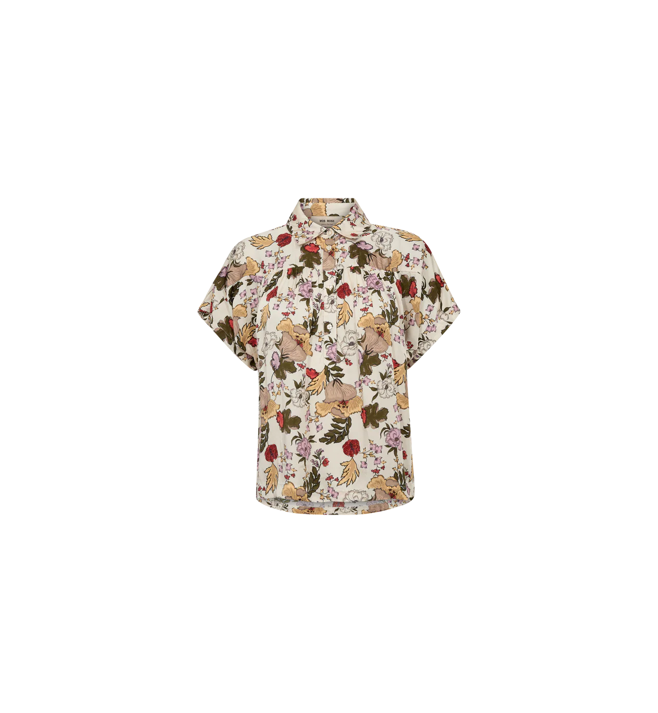 MM WINIE FLOWWI BLOUSE ECRU