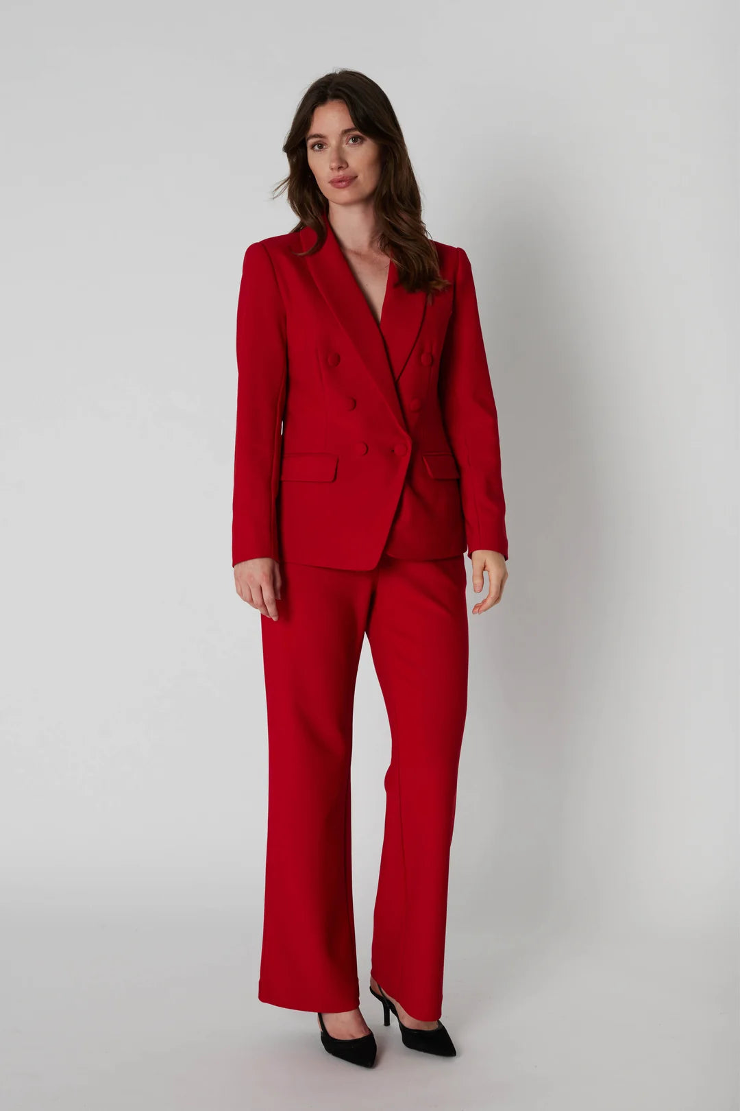 RDFCOMFYELOISE BLAZER DEEP RED