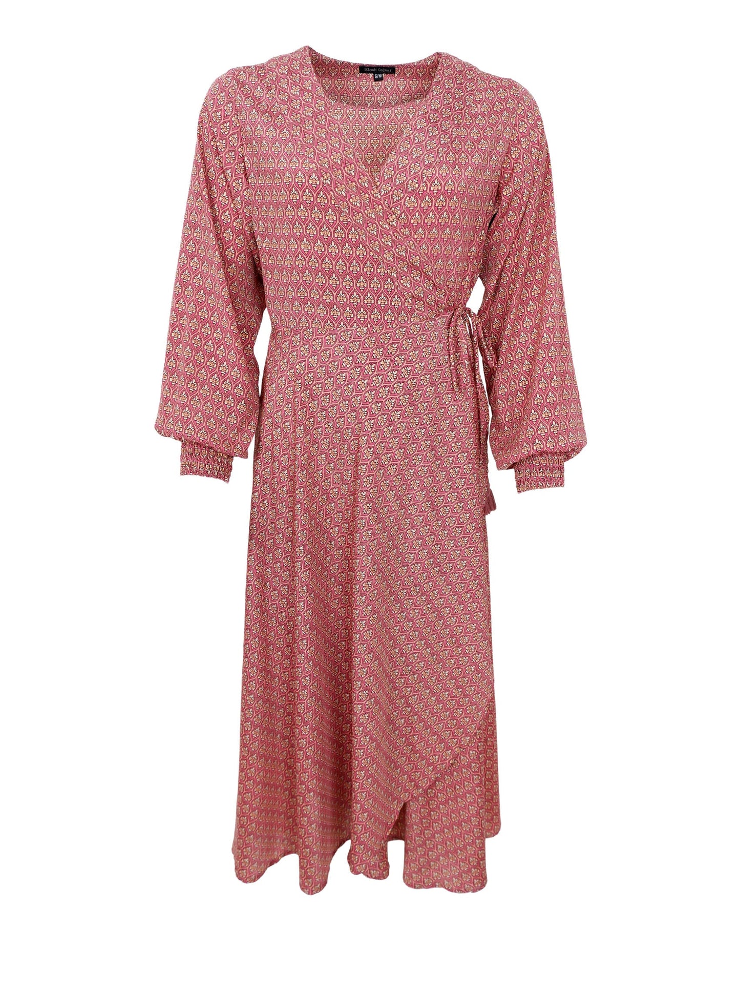 BC LUNA WARP DRESS INDIE BERRY
