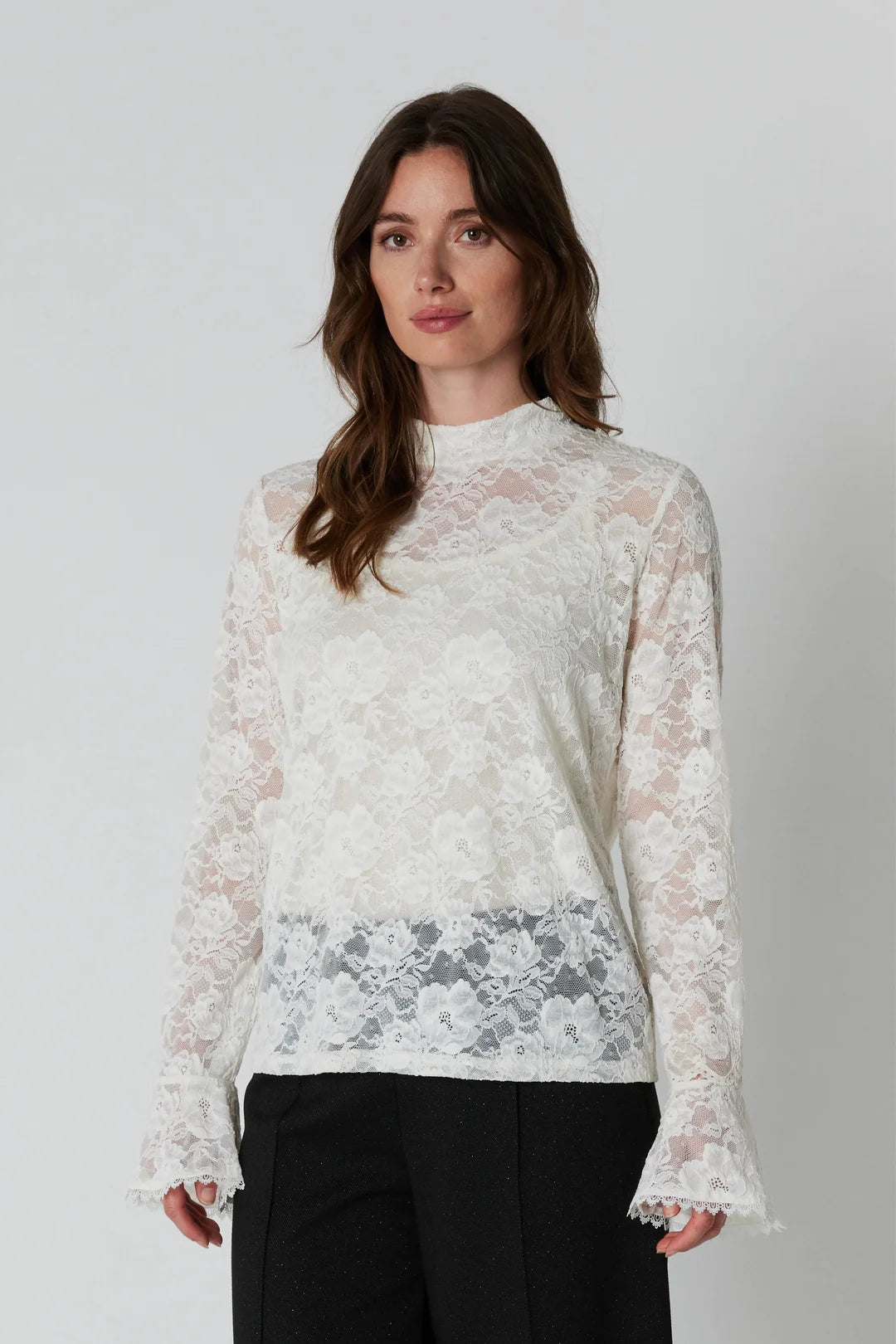 RDFLEILA BLOUSE OFF WHITE