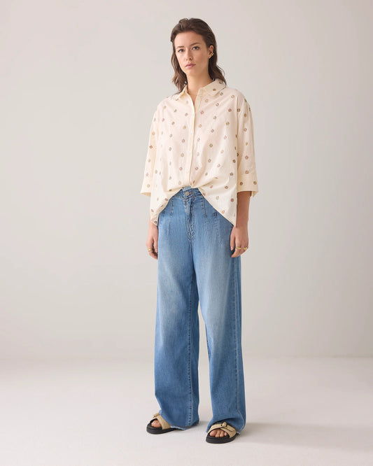 SUMMUM SCATTERED EMBOIDERYY ROSE SM