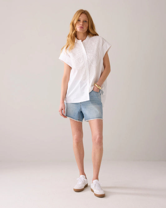 SUMMUM CRISPY POLIN BLOUSE