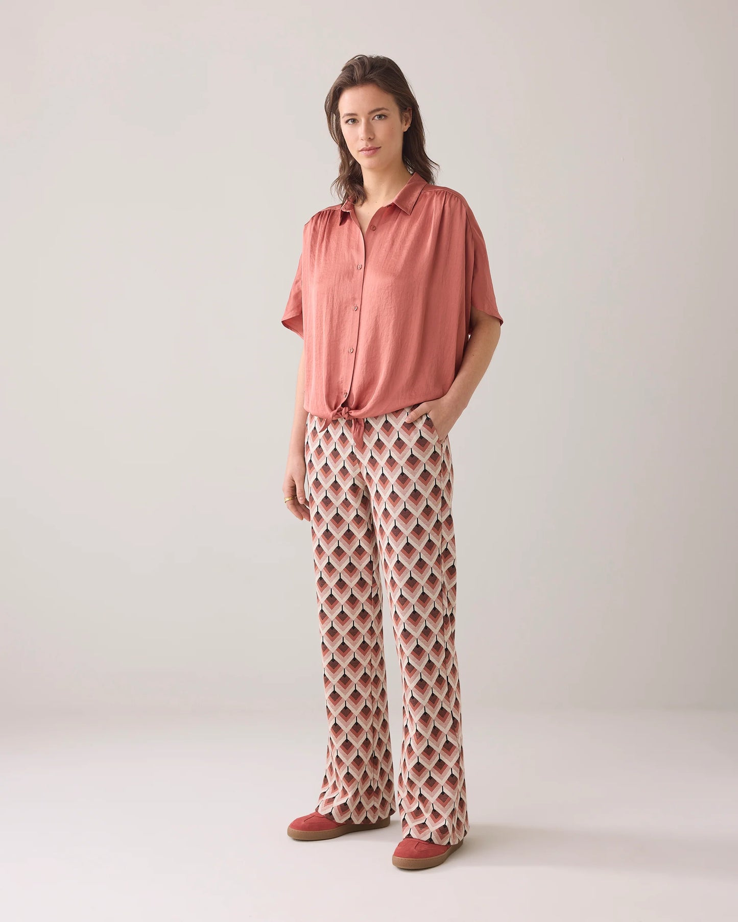 SUMMUM BLOUSE BATSLEEVES SILKY SEPH
