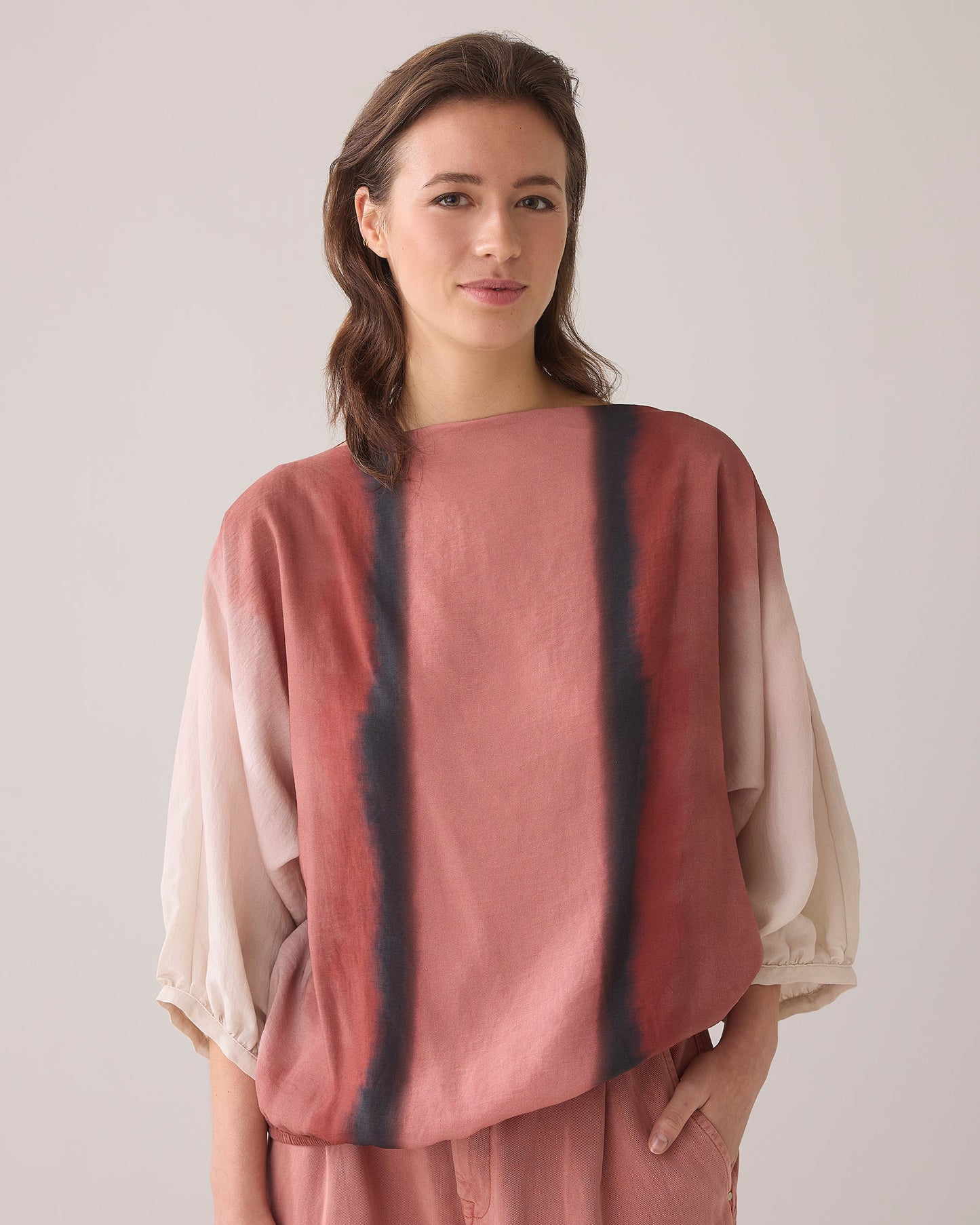 SUMMUM TOP OMBRE PRINT MULTICOLOUR