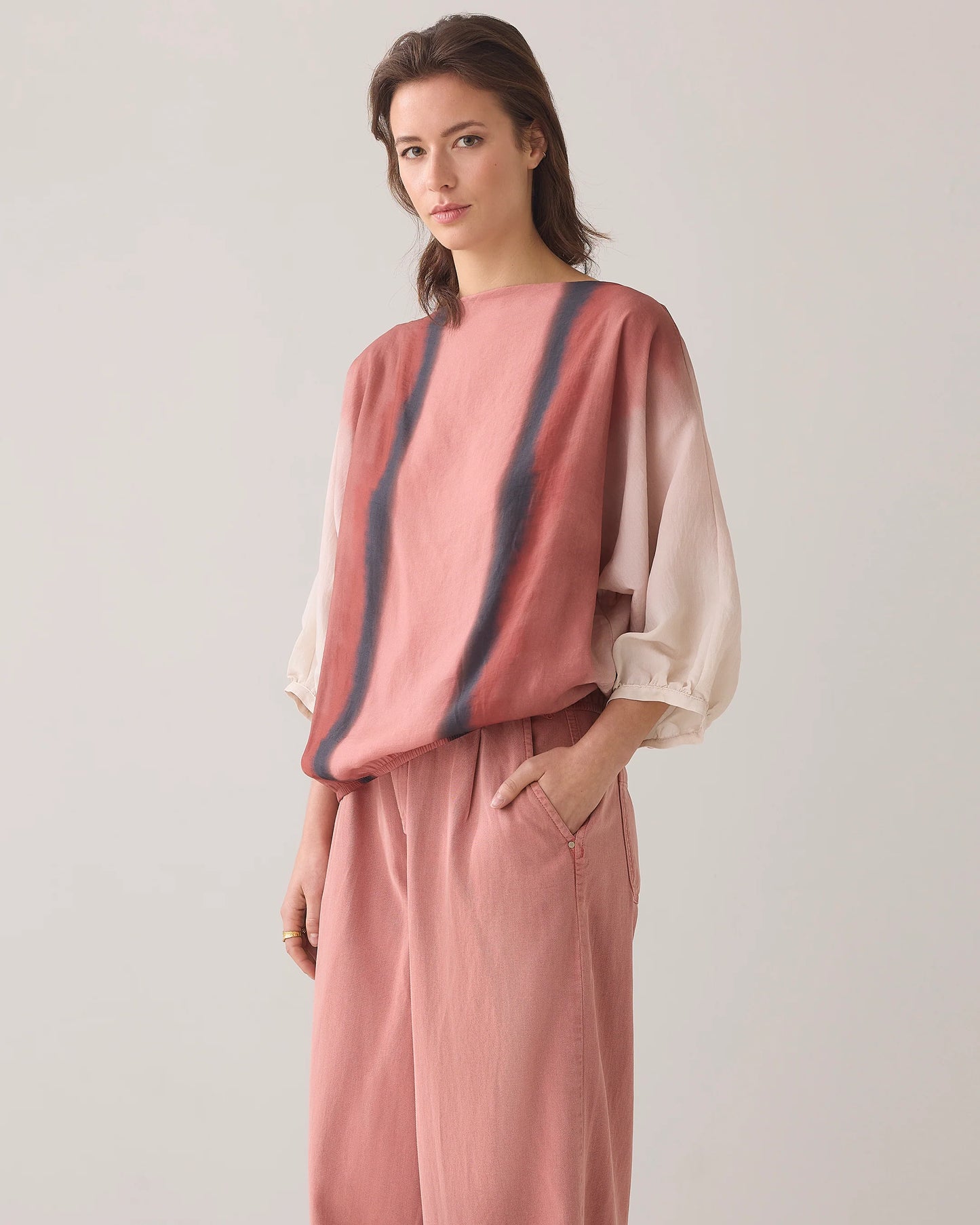 SUMMUM TOP OMBRE PRINT MULTICOLOUR
