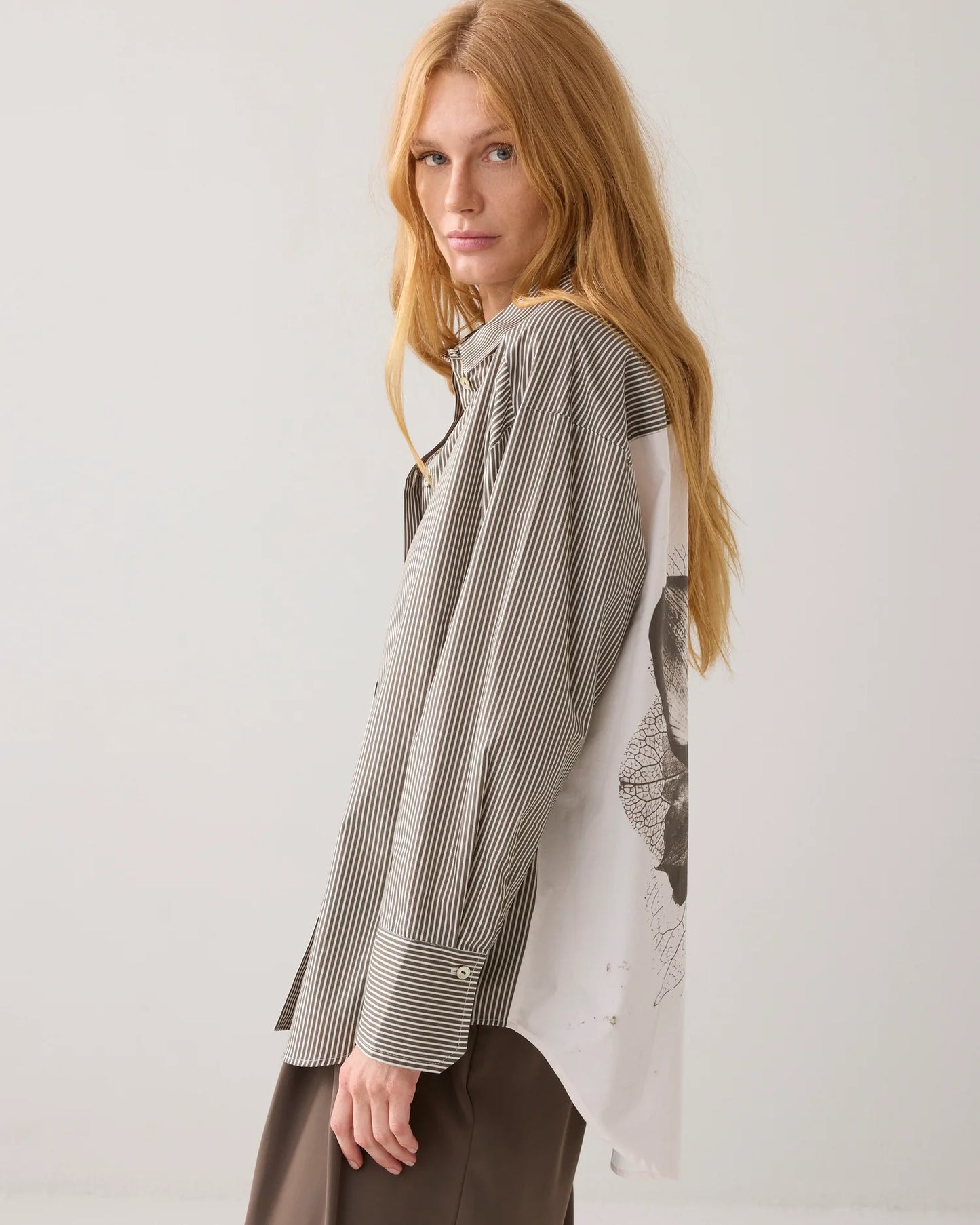 SUMMUM BLOUSE BIG FLOWER COTTON DAR