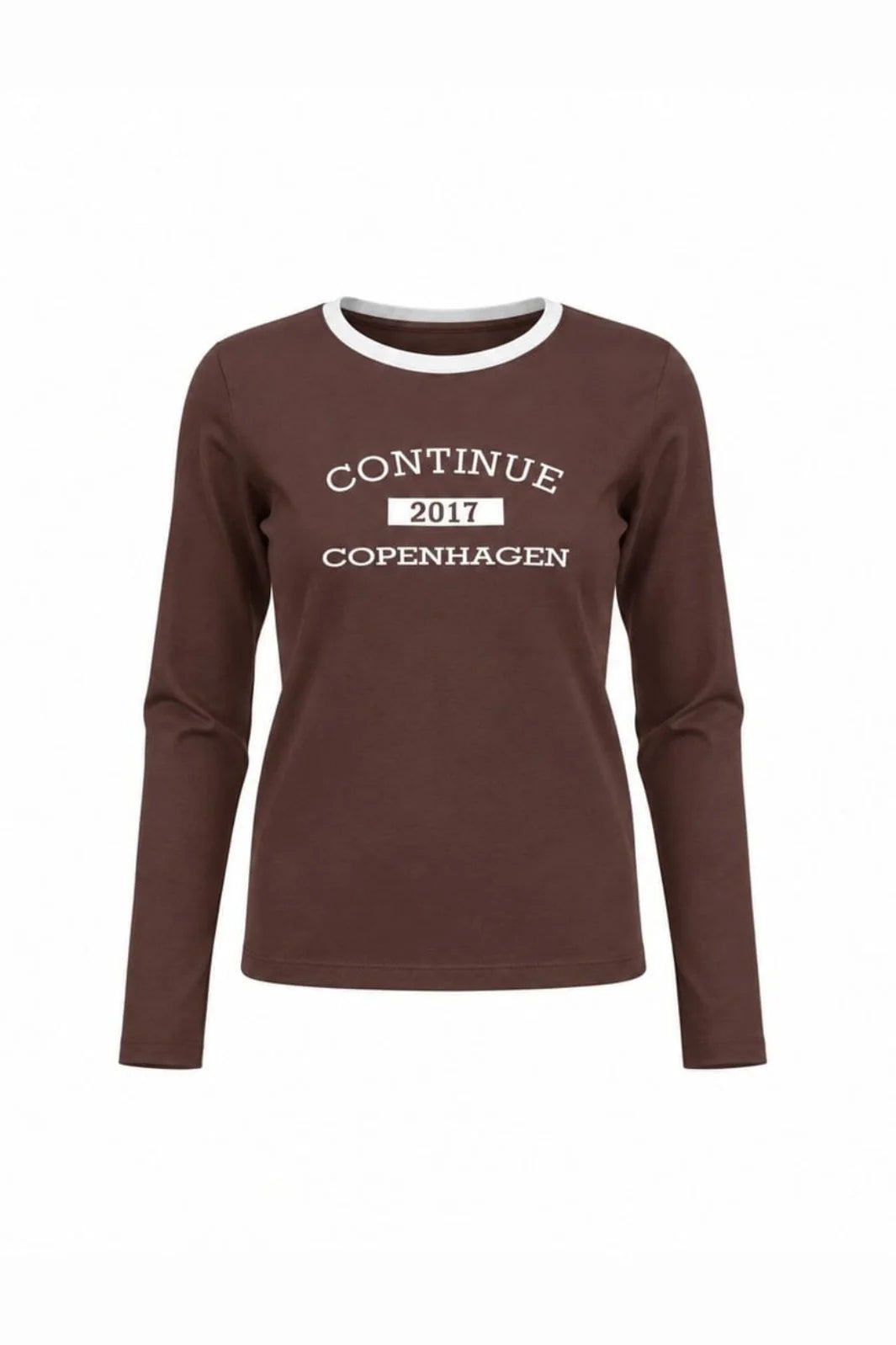 CONTINUE D SHIRT BROWN