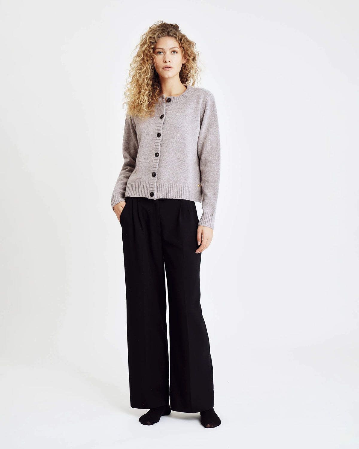 HTD CARDIGAN SAND