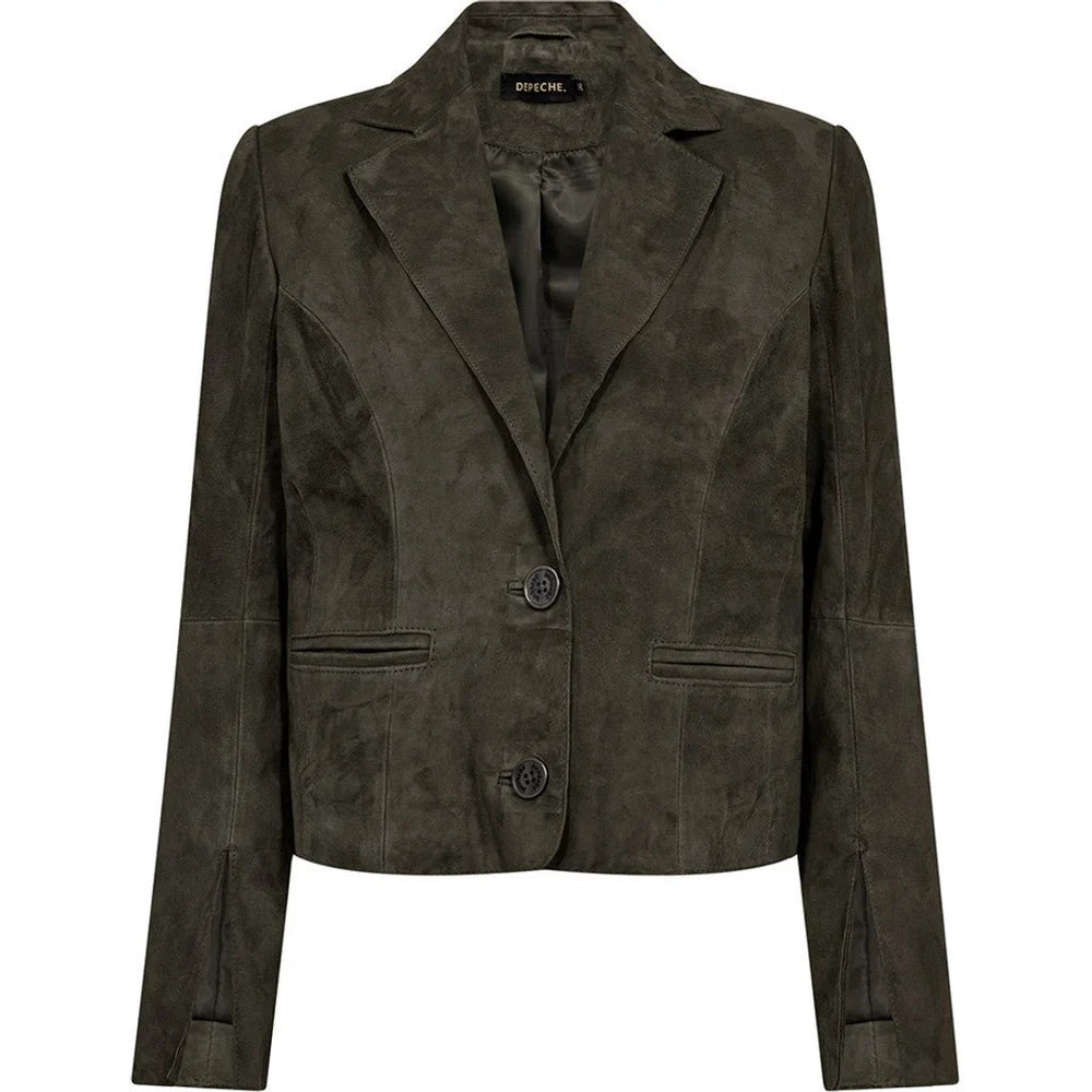 DEPECHE SAVANNADEP SBLAZERDARK KHAK