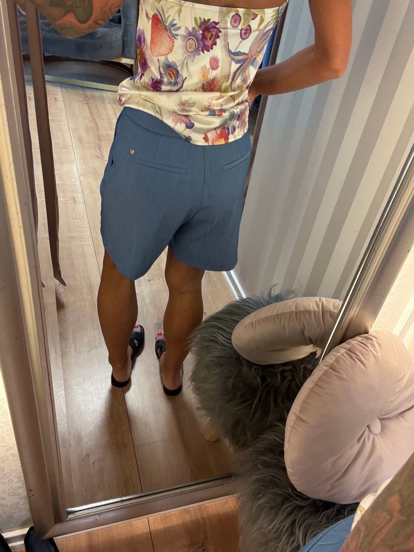 MOS MOSH JENNA SHORTS BLUE