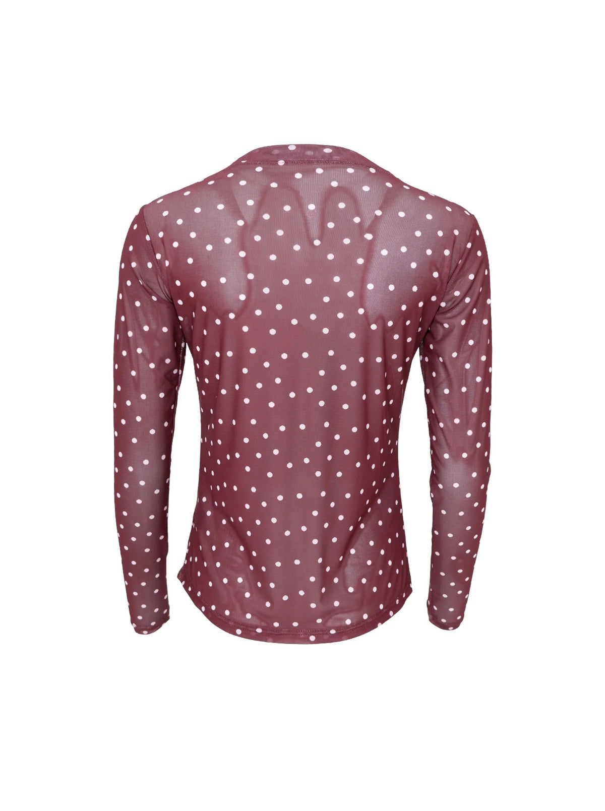 BC ANNIE MESH B PLUM DOT